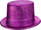 Nessiworld Fuchsia Pink Color Glittery Glittery Felt Cylinder Party Hat